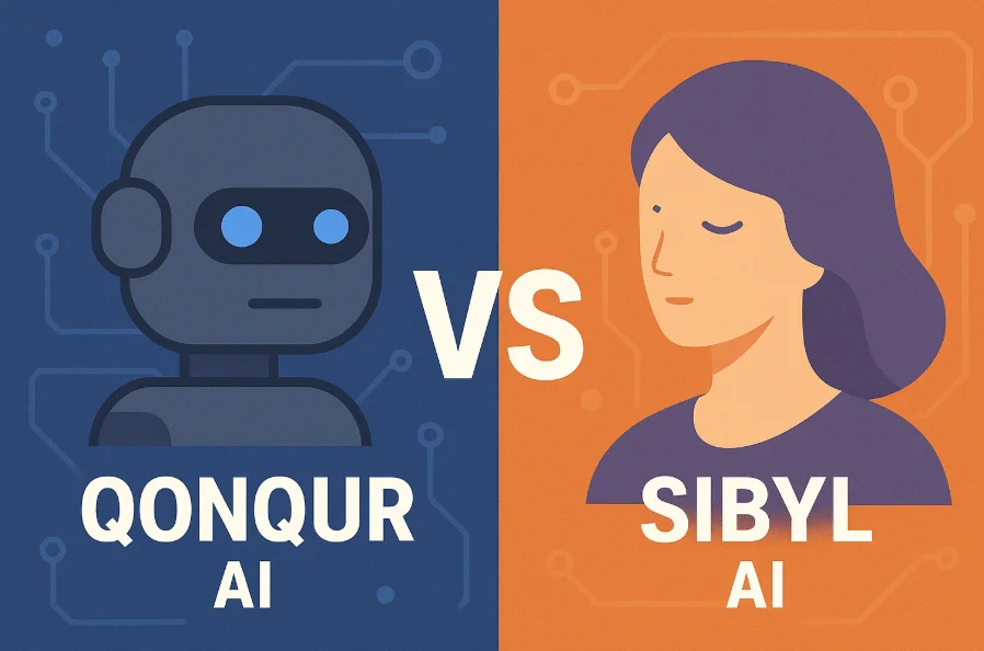 "I was surprised by what Qonqur can do... Do you imagine it's better than Sibyl AI?"
