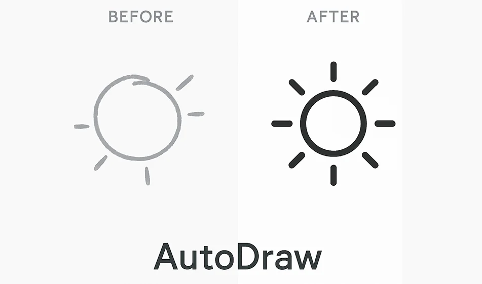 From a child's drawing... to an elegant and ready-to-use form!