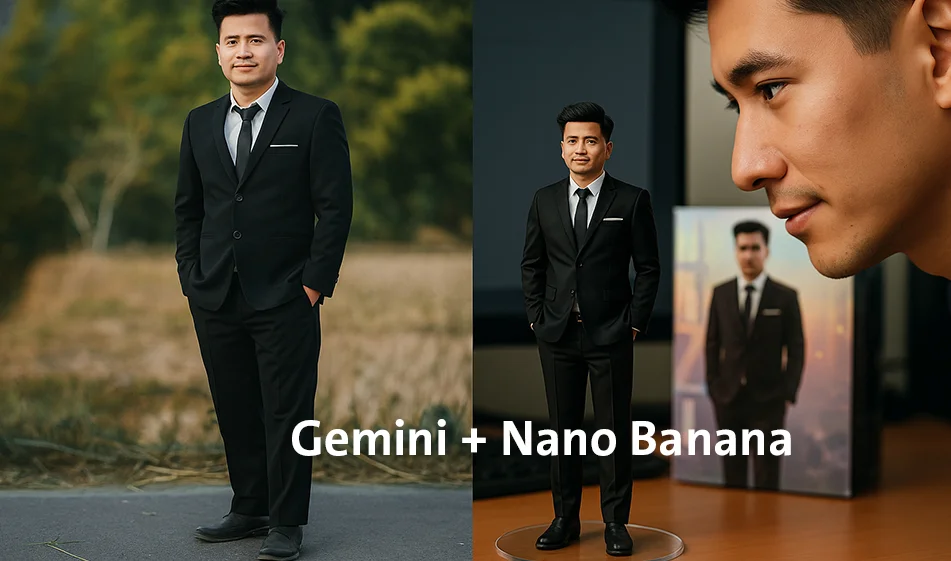 Imagine your photo turning into a realistic, touchable hologram!