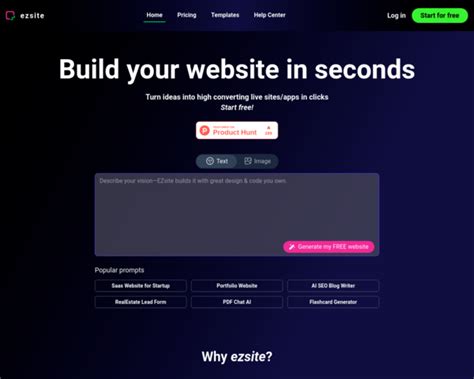 EZSite.ai